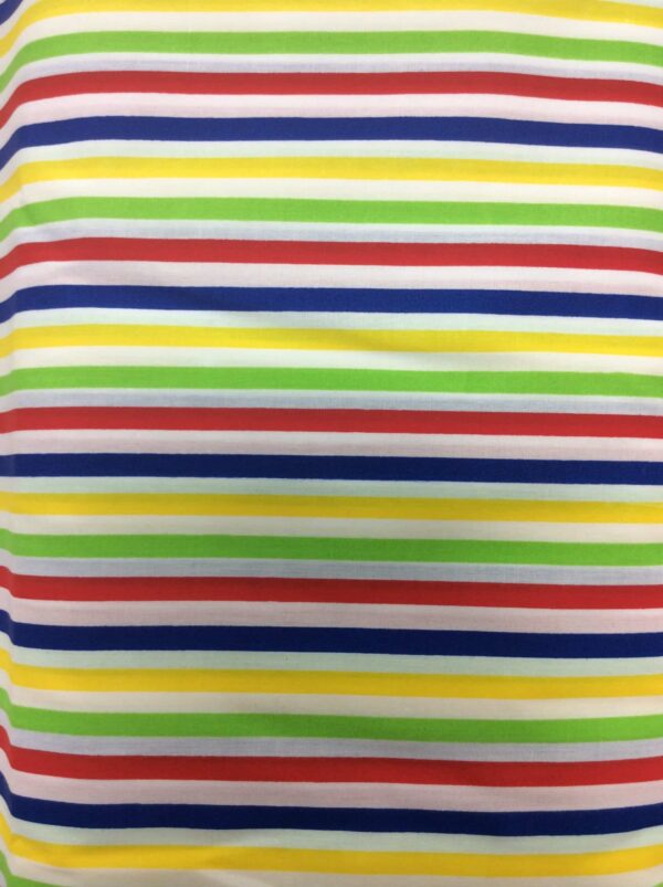 Lineas multicolores y blanco