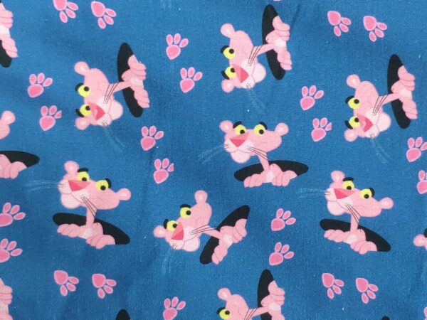 Pantera Rosada Fondo Azul (Pink Panther)