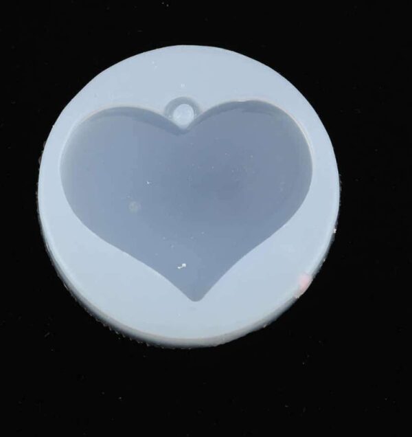 Molde  Llavero de Corazon