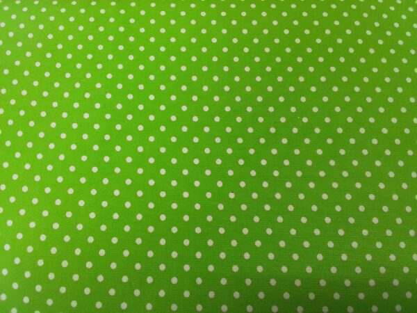 Verde Chatre con puntos blancos Med.