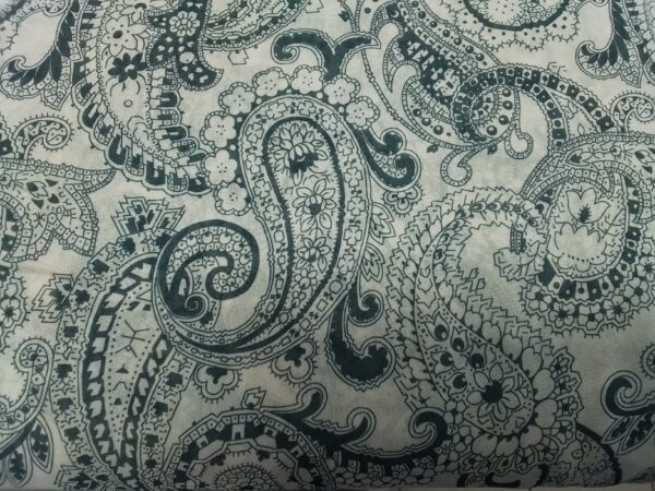 Chiffon Crema Con Gris