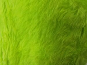 Tela De Peluche Verde Lima