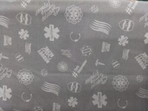 Primeros respondedores fondo gris