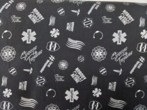 Primeros respondedores fondo negro