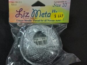 Hilo Lizbeth Para Mundillo Silver #20