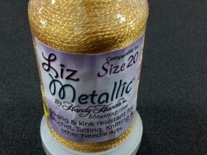 Hilo Lizbeth Para Mundillo Dorado #20