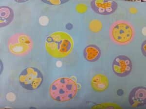 Print de Baby Fondo Azul