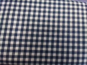 Gingham Grande Azul Marino