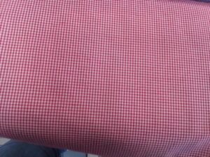 Gingham Pequeño Rojo