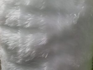 Tela De Peluche blanca