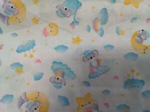 Oso En Nubes Fondo Blanco